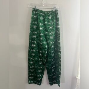 New York Jets NFL For Her  All Over Print Women’s Silky Lounge Pajama Pant Small